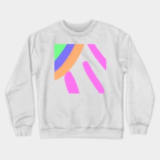 Colorful watercolor art design Crewneck Sweatshirt